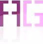 A pink and purple logo with the word fg, representing a lightweight operating system.