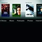 The available Apple TV software.