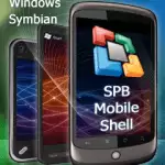 SPB Mobile Shell - a screenshot showcasing the Interaction Engine on smartphones.