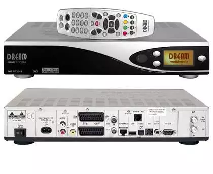 A TV receiver with a remote control for convenient channel surfing.