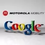 The Motorola Mobility logo, featuring the iconic Google logo.