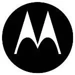 The Motorola logo on a white background, showcasing their upcoming phone.