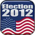 The 2012 Presidential Campaign logo proudly displays the American flag.