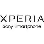 The Sony Xperia logo on a white background.