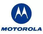 A Motorola logo on a white background.
