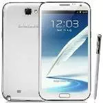 Samsung Galaxy Note II in white, available at AT&T.