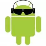 Create custom ringtones and assign them to a green android with sunglasses and headphones.