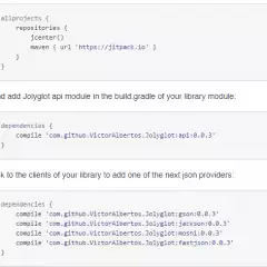 A screenshot of a Jolyglot library's CSS code.