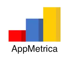 Yandex Metrica logo with a red, yellow, and blue bar graph.