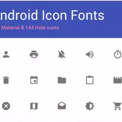 Android icon fonts - screenshot. 

Icon fonts in Android are a powerful tool for enhancing the visual appeal of your app. With these fonts, you can easily integrate a wide range of icons into your user