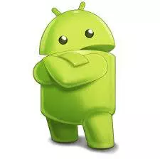 An image of the Android Guy, a green android character, with his arms crossed.